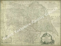 Historic map of Yorkshire